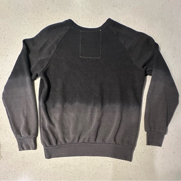 EUC Aviator Nation unisex crewneck with a “Tribe of Peace” patch on ombré front - Picture 15 of 16